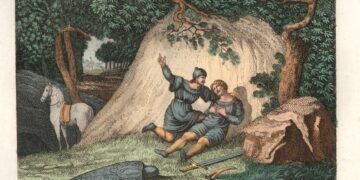 Prikaz Rolandove smrti nastao u 19. veku... Foto: Florilegius / akg-images / Profimedia
