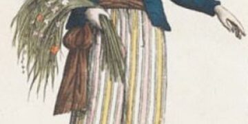 Žana Bare, predstavljajući se kao Žan Bare, u drugoj polovini XVIII veka je postala prva žena koja je oplovila zemaljsku kuglu. Ovo je ilustracija iz 1816, nastala devet godina posle njene smrti. Foto: Wikimedia/public domain