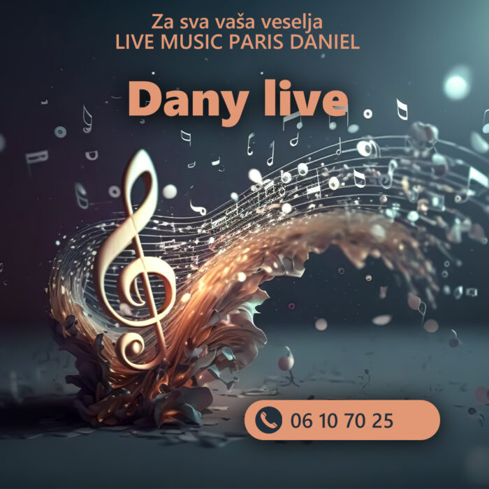 Daniel Trencovski Dany Live – Muzičar Pariz Francuska