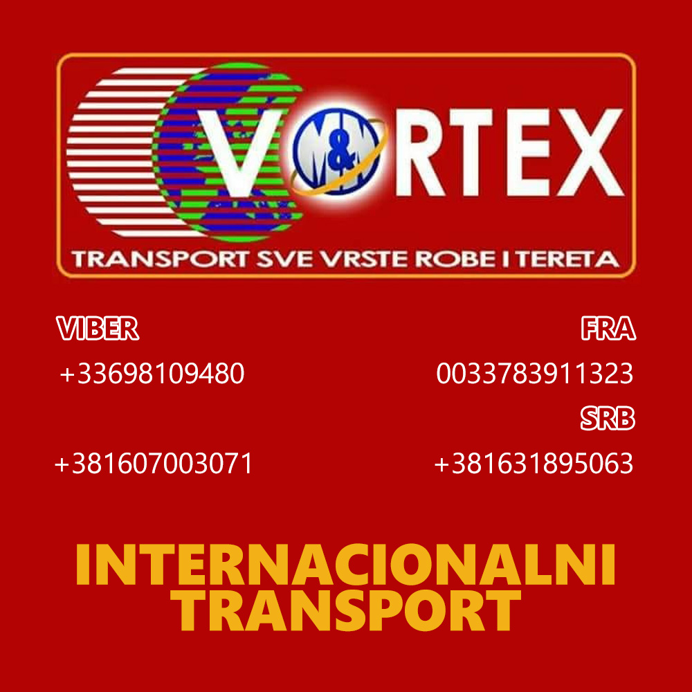 Vortex – Internacionalni transport robe Pariz, Francuska