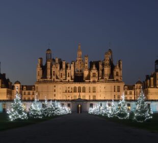 Chambord dvorac Božić