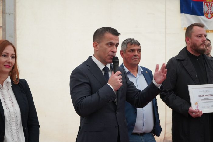 Ministar za dijasporu Đorđe Milićević