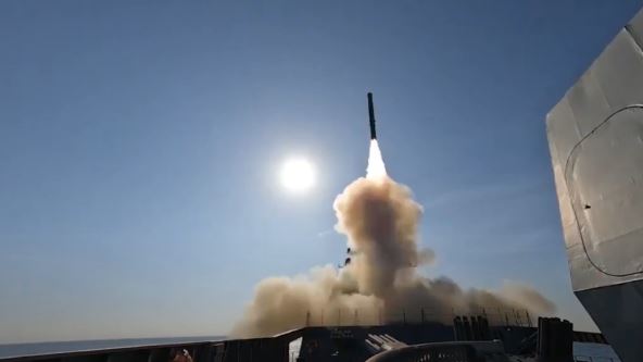 Lansiranje supersonične rakete