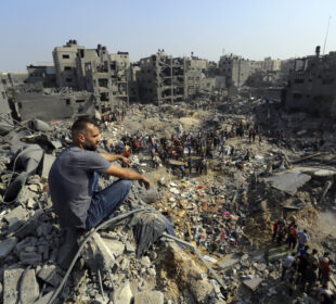 Pojas Gaze u ruševinama AP Photo Abed Khaled