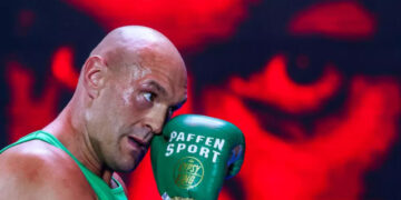 Britanski bokser teške kategorije Tajson Fjuri foto Fayez Nureldine AFP