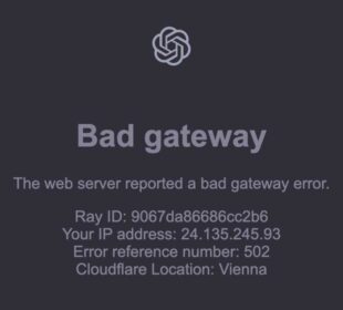 ChatGPT nije funkcionisao nepuna dva sata