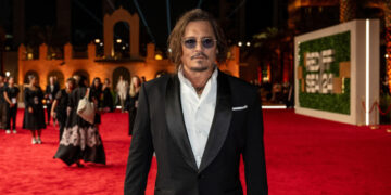 Džoni Dep na crvenom tepihu AMMAR ABD RABBO Red Sea Film Festival