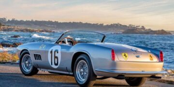 Ferrari 250 GT LWB California Spider Competizione 1959 godina Foto Broad Arrow Auctions Izvor Mondo
