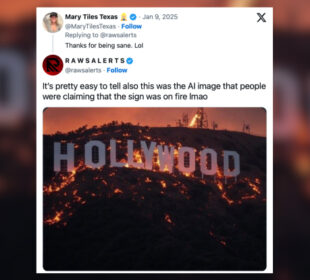 Lažne vesti o požarima u Los Anđelesu su preplavile internet Foto Rawalert via X