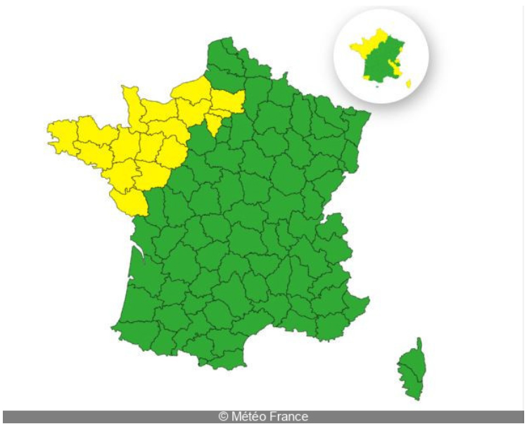 Petak 24 januar 2025 vremenska prognoza Izvor Meteo France