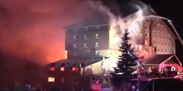 Požar u hotelu u Turskoj