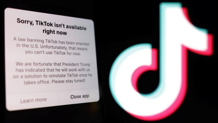 Tiktok je postao nedostupan za 170 miliona korisnika širom SAD foto Dado RUVIC REUTERS