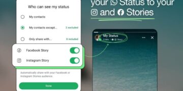 WhatsApp status Foto Meta Izvor Mondo