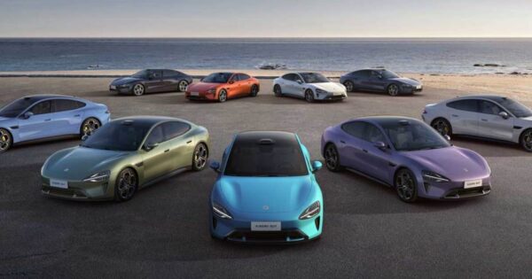 Xiaomi SU7 6 novih boja foto Xiaomi