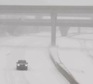 Zimska oluja u Kanzasu - Foto Evert Nelson Reuters