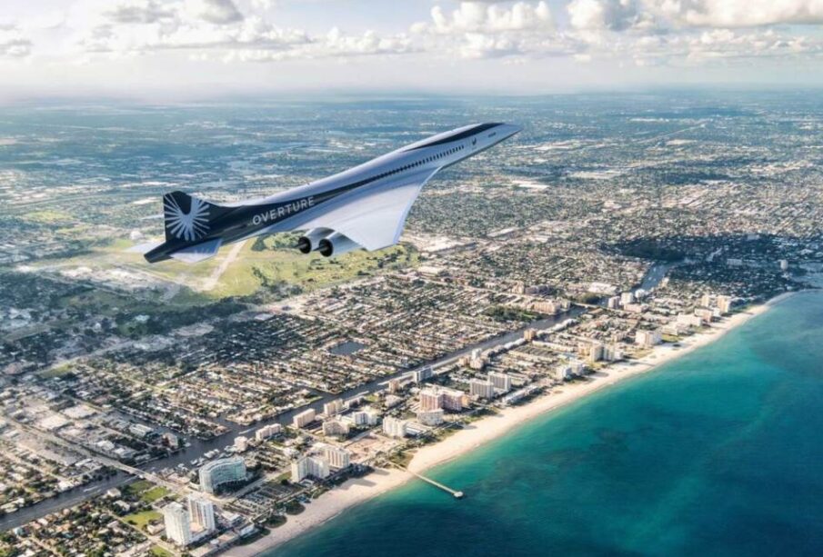 Overture nadzvucni putnicki-avion Foto Boom Supersonic Izvor Mondo