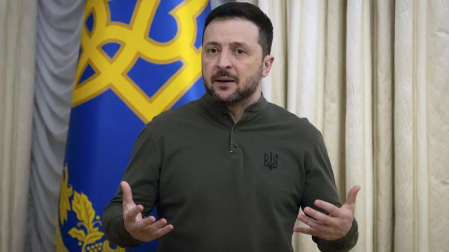 Predsednik Ukrajine Volodimir Zelenski