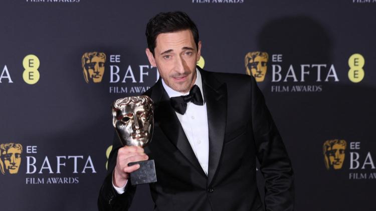 The Brutalist epsko ostvarenje Bradyja Corbeta trijumfovalo je na BAFTA nagradama osvojivši četiri priznanja Foto REUTERS Isabel Infantes