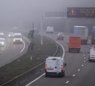 Zagađenost vazduha sitnim česticama u francuskim departmanima foto SEBASTIEN BOZON AFP