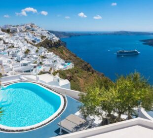 Santorini Grčka Foto Olga Gavrilova Shutterstock
